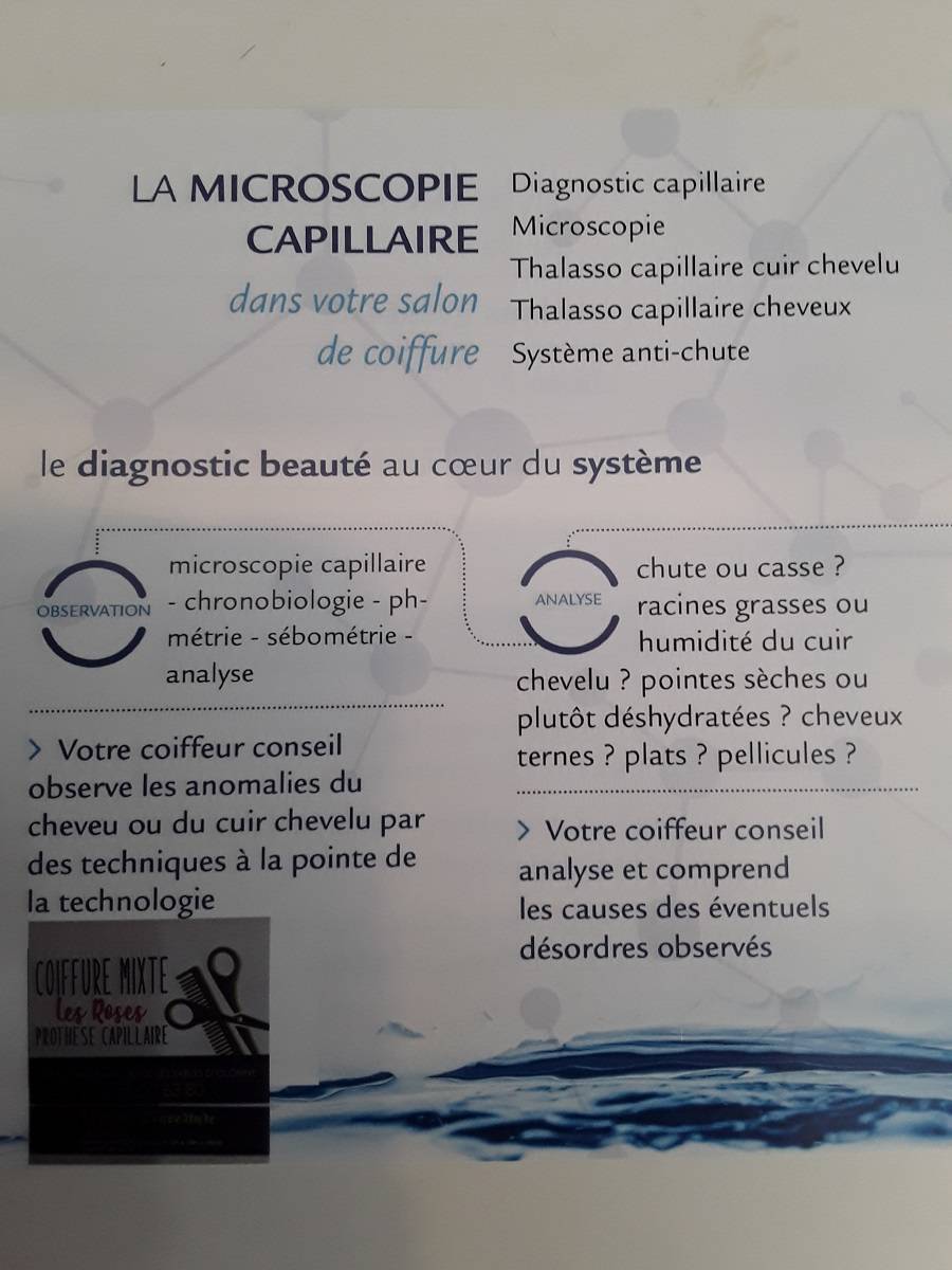 Microscopie capillaire aux Sables-d'Olonne Coiffure Les Roses (1)